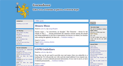 Desktop Screenshot of gornahoor.net